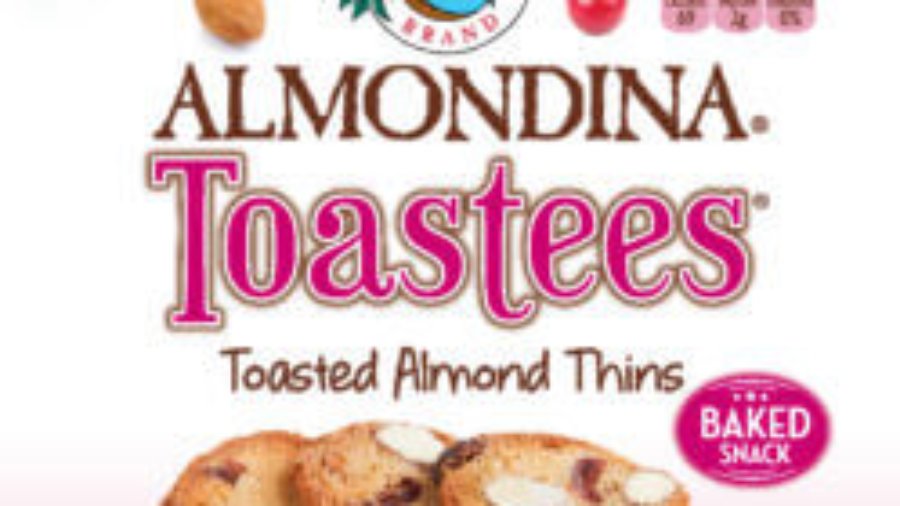 almondina perfect snack, almondina snacks, toastees